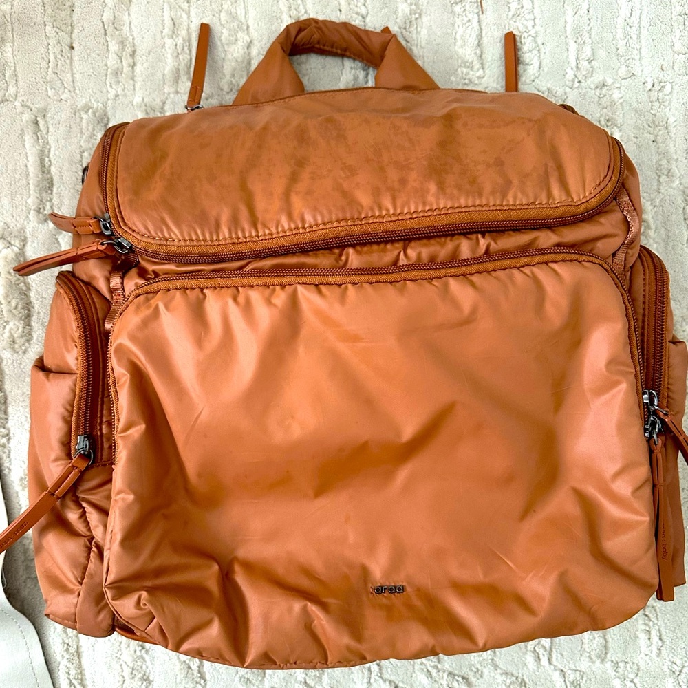 Caraa Large Cognac Diaper Bag